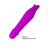 Необычный вибратор Jeffrey от Baile, 14.5х3 см (фиолетовый)