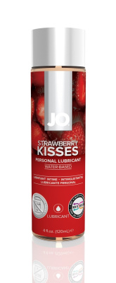 Ароматизированная смазка Strawberry Kiss - System JO, 120 мл (клубника)