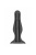 SONO No. 67 - Self Penetrating Butt Plug анальная пробка с самопенетрацией, 12.7х3.6 см (чёрный) 