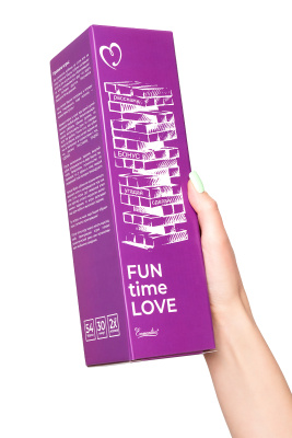 Eromantica «Падающая башня Fun time love» - Игра для влюбленных пар  