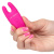 Remote Nipple Clamps - Зажимы для сосков с дистанционным управлением, 6.2х2.5 см (розовые)