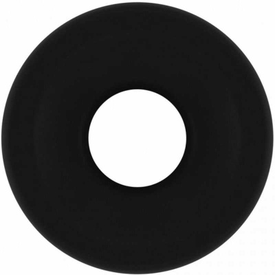 Полая анальная пробка Sono №49, 8 см (чёрный) 
