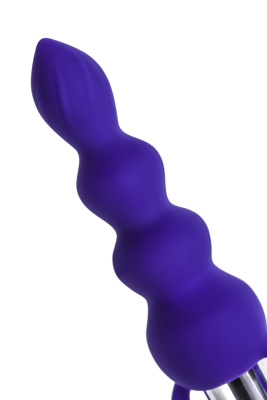 ToDo by Toyfa Twisty анальная вибровтулка ёлочка, 14х3.2 см (фиолетовый) 