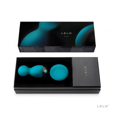 Lelo Hula Beads - Вагинальные шарики с вибрацией (голубой)