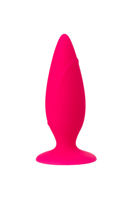 Анальная втулка TOYFA POPO Pleasure, силикон, розовая, 10 см