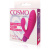 Вибратор с клиторальным отростком от Cosmo, 8,5х2,9 см (розовый)