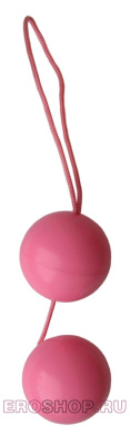 Двойные вагинальные шарики Balls от Erowoman-Eroman, 21 см (серебристый)