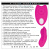 Gender X Under The Radar Remote Panty Vibe - Вибровкладка в трусики, 8,3х5 см (розовый) 