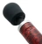 Doxy Die Cast - Вибратор-микрофон в алюминиево-титановом корпусе, 34х6 см (розы) 