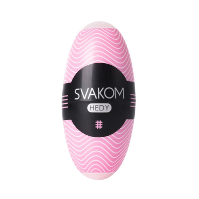 Компактный мастурбатор Svakom - Hedy 9.4 см (розовый)