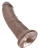PipeDream King Cock 8" - Реалистичный фаллоимитатор с присоской, 20.3х4.6 см (коричневый)