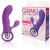 Оригинальный вибратор-кролик от Cosmo, 7,5х2,5 см(фиолетовый)