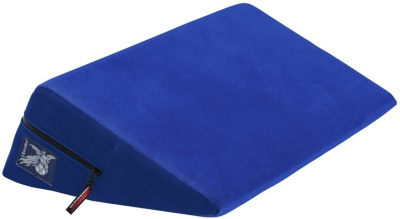 Liberator Retail Wedge - Подушка для любви малая, 61 x 36 x 18 см (синяя) 