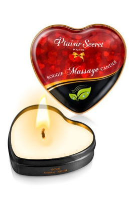 Plaisir Secret Nature - массажная свеча с нейтральным ароматом, 35 мл