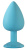 Lola Toys Emotions красивая анальная пробка Emotions Cutie Large, 9.5 см (голубой) 