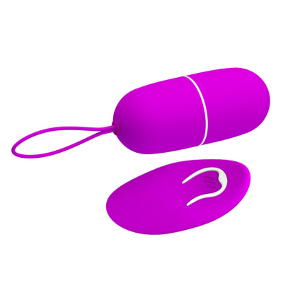 Бархатистое виброяичко  Arvin, 7 см (фиолетовый)