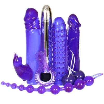Секс-набор Imperial Rabbit Kit Dark Purple 