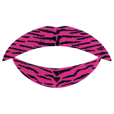 Lip Tattoo Тигровый розовый - тату для губ