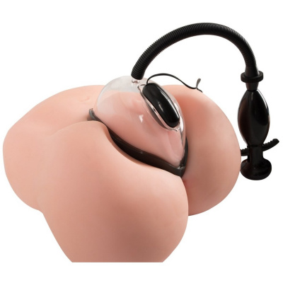 Vibrating Vagina Sucker - Вакуумная помпа для половых губ с вибрацией, 14,2 см (прозрачный)
