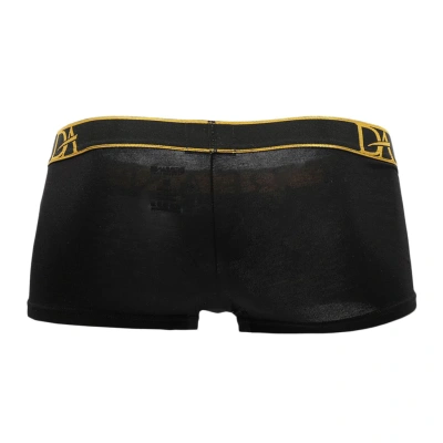 Doreanse Gold чёрные боксеры с желтой надписью, XXL (чёрный)