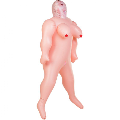 ToyFa Dolls X - Надувная толстушка с двумя дырочками 