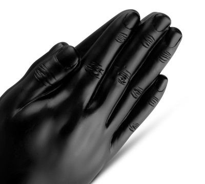 BUTTR Double Trouble Fisting Dildo фаллоимитатор руки для фистинга, 30.7х9.1 см (чёрный)
