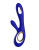 Lelo Soraya Wave - вибратор-кролик с движущимся вагинальным кончиком, 21.8х4.6 см (синий)