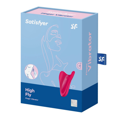 Satisfyer High Fly - Маленький вибратор на палец 6.5х5.5 см (розовый) 