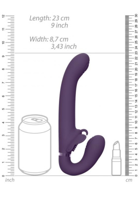 Shots Satu - Вибромассажер, 23 см (фиолетовый)