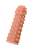Kokos Extreme Sleeve 002 размер M - Насадка на член со стимулирующим рельефом, 14.7 см (телесный) 