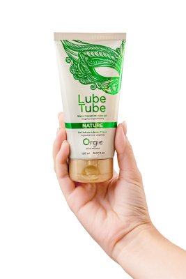 Orgie Lube Tube Nature - натуральный интимный гель на водной основе, 150 мл