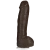 Doc Johnson Вam Huge 13 Inch Realistic Cock - Фаллоимитатор, 32х7 см (коричневый)