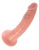 PipeDream King Cock 7" - телесный фаллоимитатор с присоской, 17,8х4 см