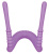 Intimate Spreader - Фиолетовый гибкий фаллоимитатор для G-стимуляции, 28х1 см