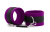 БДСМ Арсенал My Rules мягкие наручники на липучке, OS (фиолетовый)