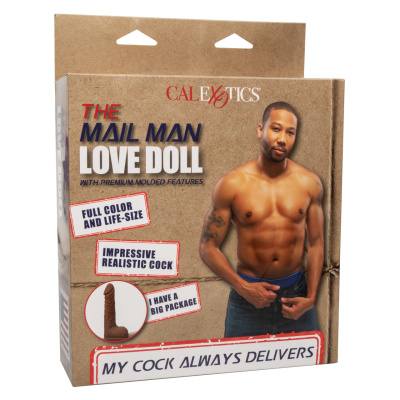 THE MAIL MAN LOVE DOLL - Надувная кукла мужчина с фаллосом (коричневый) 