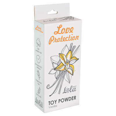 Lola Games Love Protection - Пудра для игрушек с ароматом ванили, 15 г