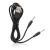 CalExotics Remote Lock N Play Panty Tease - Клиторальный вибратор в трусики, 11.5х3.8 см (чёрный) 