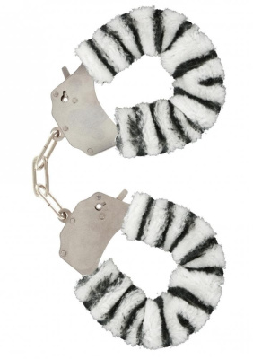 Наручники Furry Fun Cuffs (зебра)