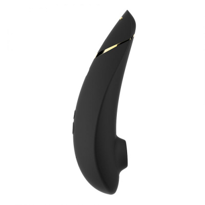 Womanizer Premium - Бесконтактный клиторальный стимулятор, 15.5 см (чёрный) 