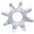 Эрекционное кольцо Cogweel - Lola Toys, 4.5 см (белый) 