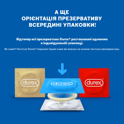Durex RealFeel - Презервативы для естественных ощущений, 3 шт.