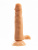 Джага-Джага - Фаллоимитатор с ионами серебра №6, 16.5х3.5 см (телесный)