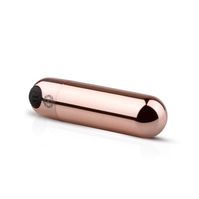 Rosy Gold Rosy Gold New Bullet Vibrator перезаряжаемая вибропуля, 7.5х2 см (розовое золото) 