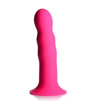 Squeeze-It  - мягкий, гибкий волнистый фаллоимитатор, 18.3х4.1 см
