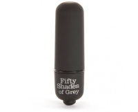 Fifty Shades of Grey Heavenly Massage Bullet Vibrator - маленькая вибропуля, 6.5х1.3 см (чёрный)