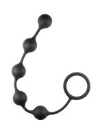Lola Games Classic Anal Beads - Анальная цепочка, 23х2.3 см (чёрный) 