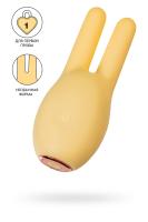 Штучки-Дрючки Mr. Bunny - Вибратор для клитора, 9,2 см (желтый)