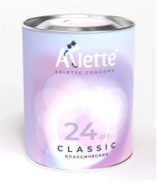 Arlette Classic - Презервативы классическиес ароматом Тутти-Фрутти, 19 см 24 шт