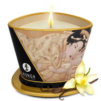 Массажная свеча с ароматом ванили Shunga Candle Desire Vanilla (ваниль) - 170 мл